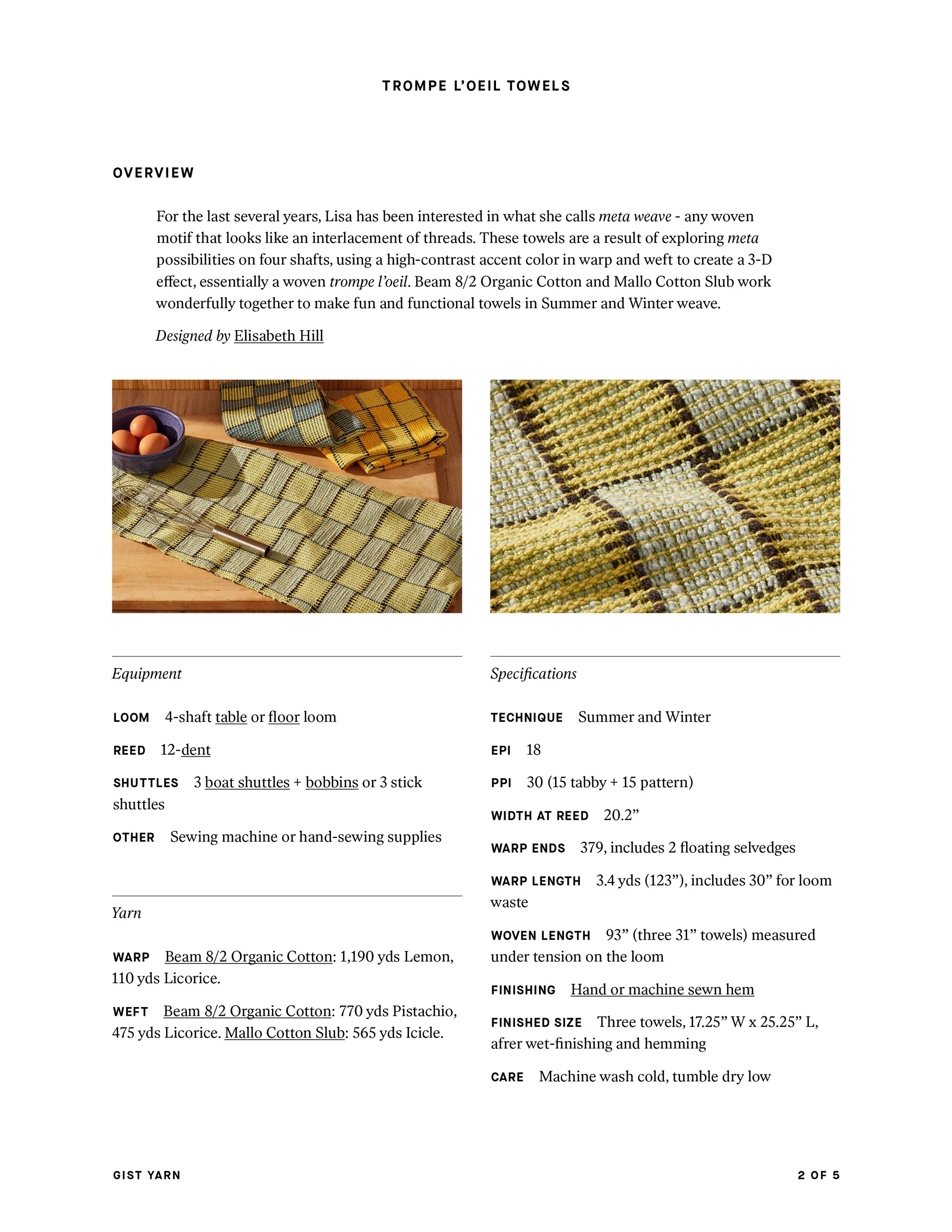 Trompe L'oeil Towels - Image 6