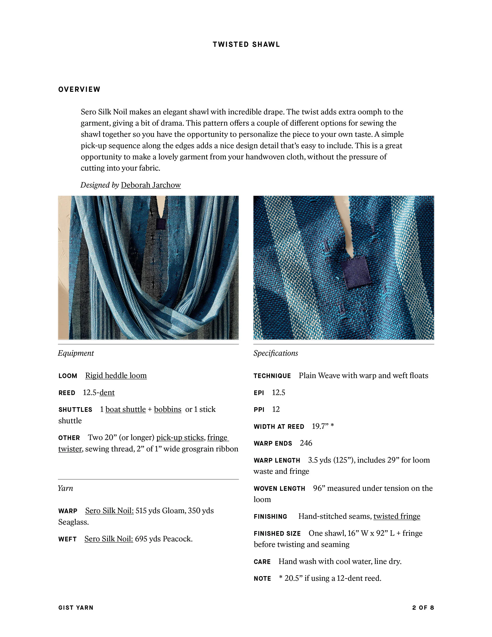Twisted Shawl - Image 8