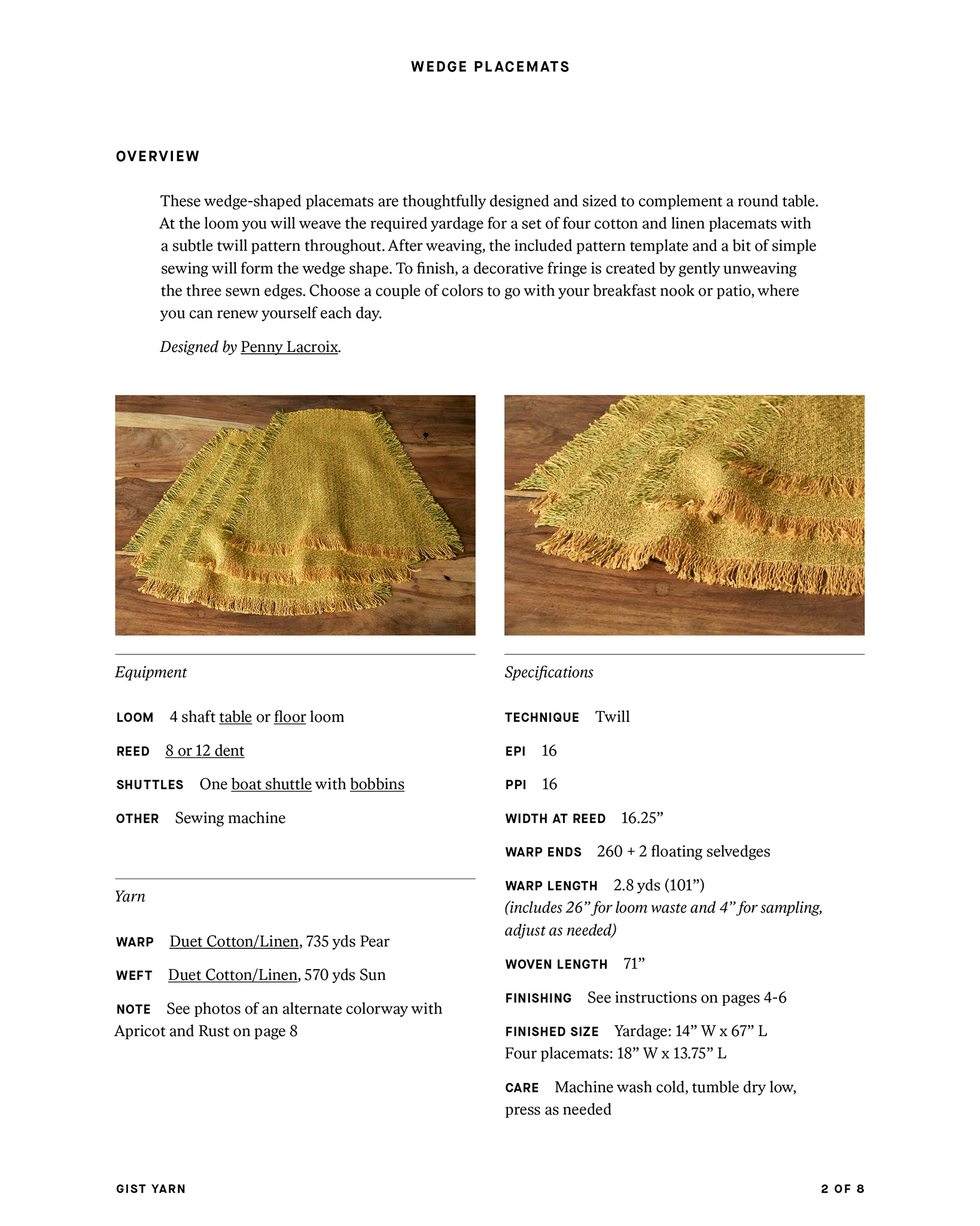 Wedge Placemats - Image 5