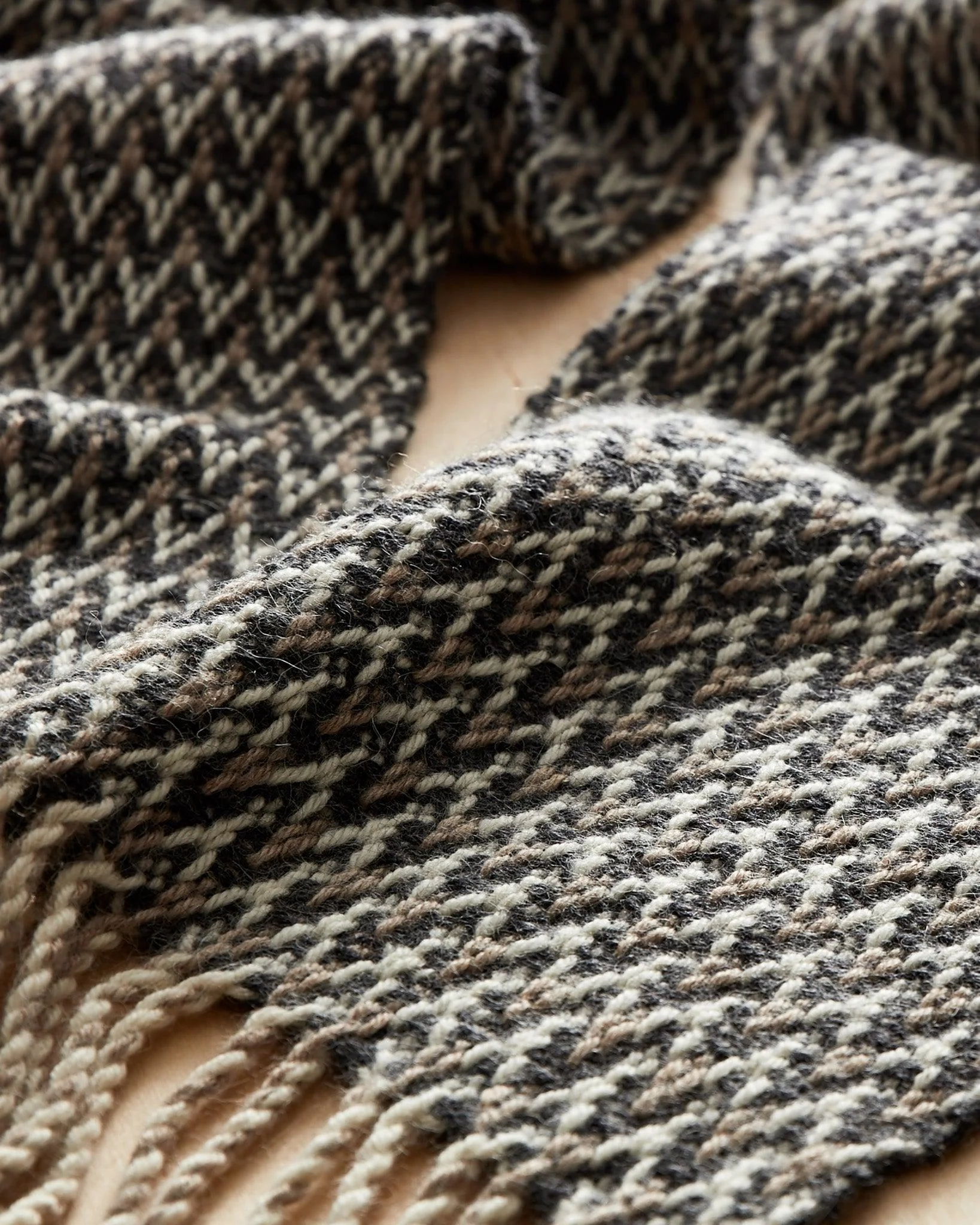 Zig Zag Twill Scarf - Image 2
